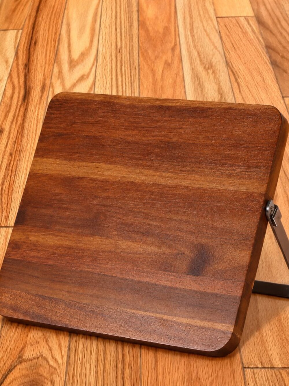 Double-Sided Magnetic Wood Knife Block Holder New in Box